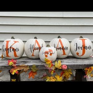 Custom Craft Pumpkins
